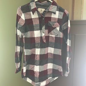 Womens- tunic flannel